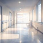 膀胱腫瘍の手術前後、結果を待つ時間を象徴する静かな病院の廊下。2025年末に入院を経験したFPが、がんとお金の現実を語る実体験記事のアイキャッチ画像。